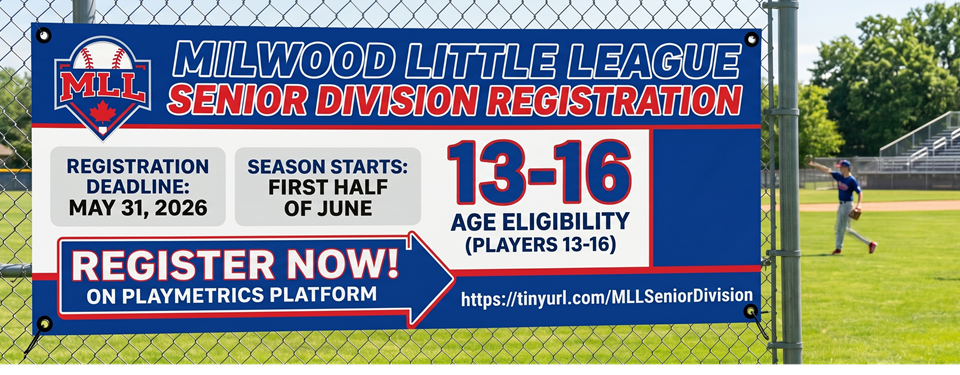 Milwood Little League Senior Divison